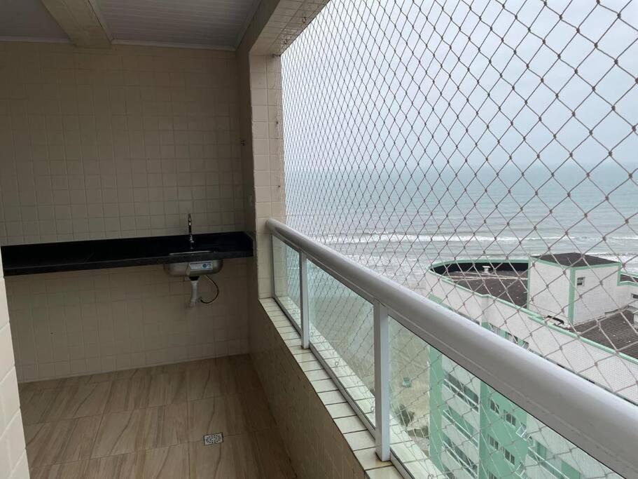 Apto Pe Na Areia Vista Mar Praia Grande  Exteriér fotografie